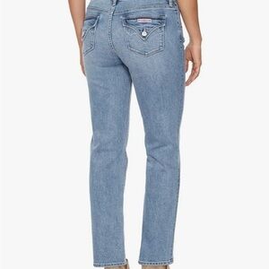 Hudson Jeans Women's Light Blue Straight Leg Denim